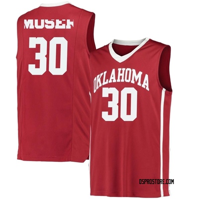 Men's Jake Moser Oklahoma Sooners Replica Performance Basketball Jersey - Crimson