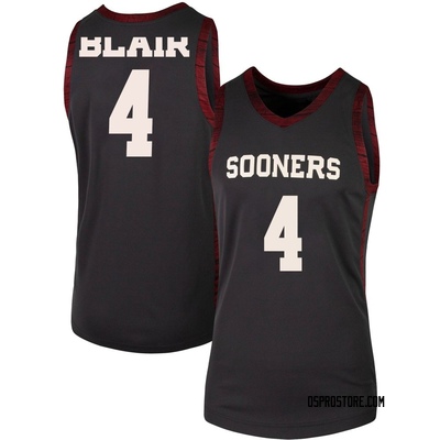 Women's Alec Blair Oklahoma Sooners Replica Basketball Jersey - Anthracite