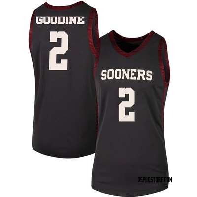 Women's Brycen Goodine Oklahoma Sooners Replica Basketball Jersey - Anthracite