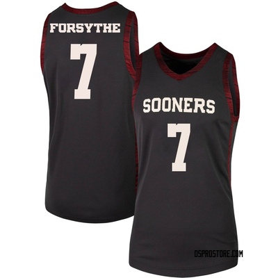 Women's Dayton Forsythe Oklahoma Sooners Replica Basketball Jersey - Anthracite