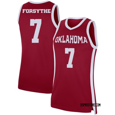 Women's Dayton Forsythe Oklahoma Sooners Replica Basketball Jersey - Crimson
