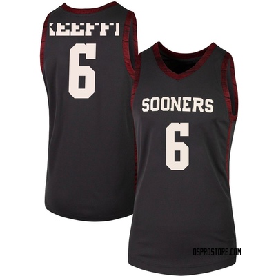 Women's Finley Keeffe Oklahoma Sooners Replica Basketball Jersey - Anthracite