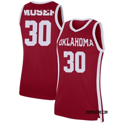 Women's Jake Moser Oklahoma Sooners Replica Basketball Jersey - Crimson