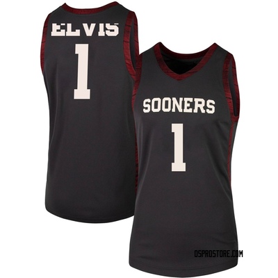 Women's Kobe Elvis Oklahoma Sooners Replica Basketball Jersey - Anthracite