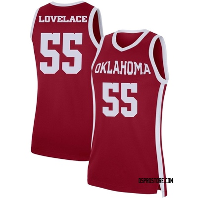 Women's Reid Lovelace Oklahoma Sooners Replica Basketball Jersey - Crimson