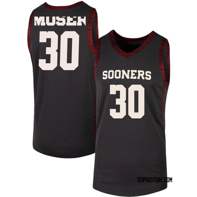 Youth Jake Moser Oklahoma Sooners Replica Basketball Jersey - Anthracite