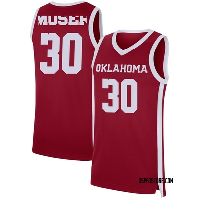 Youth Jake Moser Oklahoma Sooners Replica Basketball Jersey - Crimson