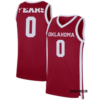 Youth Jeremiah Fears Oklahoma Sooners Replica Basketball Jersey - Crimson