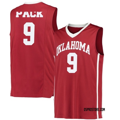 Youth Nijel Pack Oklahoma Sooners Replica Performance Basketball Jersey - Crimson
